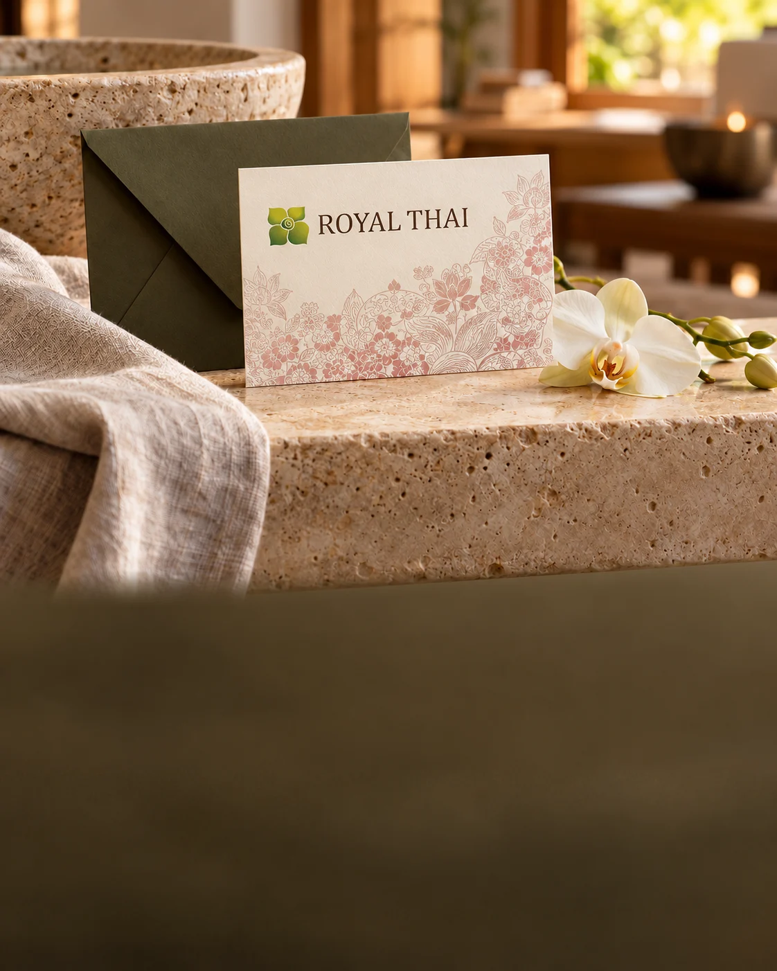 Подарочная карта ROYAL THAI в фирменном оформлении